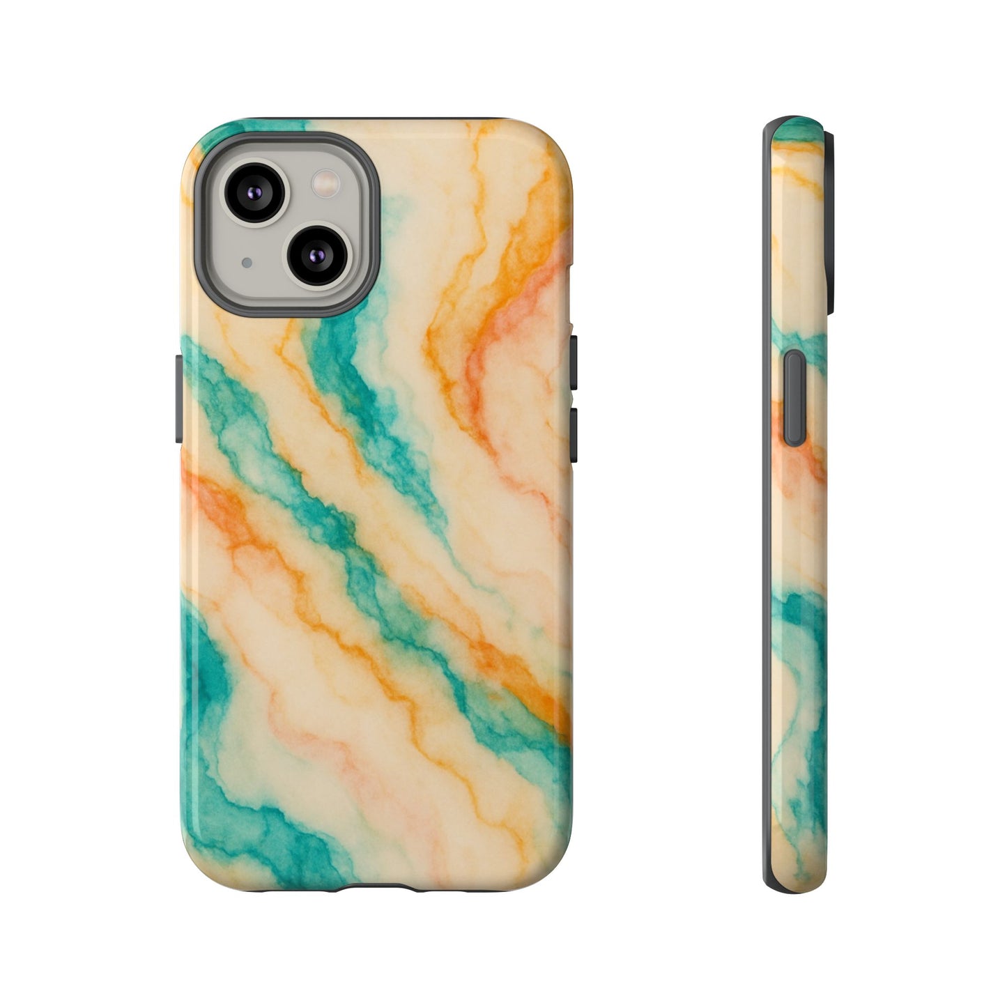 Stylish Phone Case - Tough Cases with Abstract Marble Design, Trendy Accessory, Gift for Her, Protective Case, Unique Phone Cover