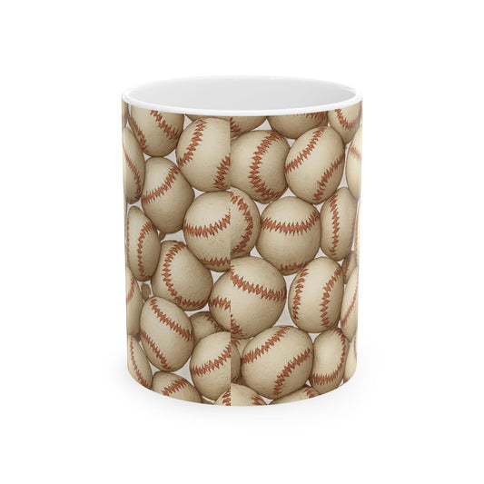 Baseball Lover's Ceramic Mug | Perfect Gift for Sports Fans, Coffee Lovers, Father's Day, Baseball Season, Collectible Mug