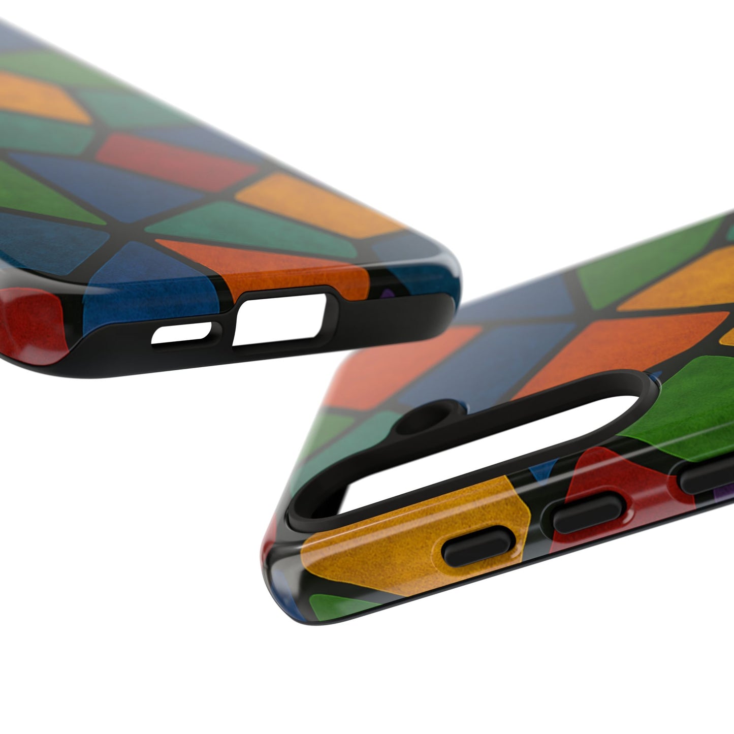 Colorful Mosaic Phone Case, Tough Cell Phone Cover, Vibrant Smartphone Protector, Unique Gift for Weddings, Birthday, Holidays
