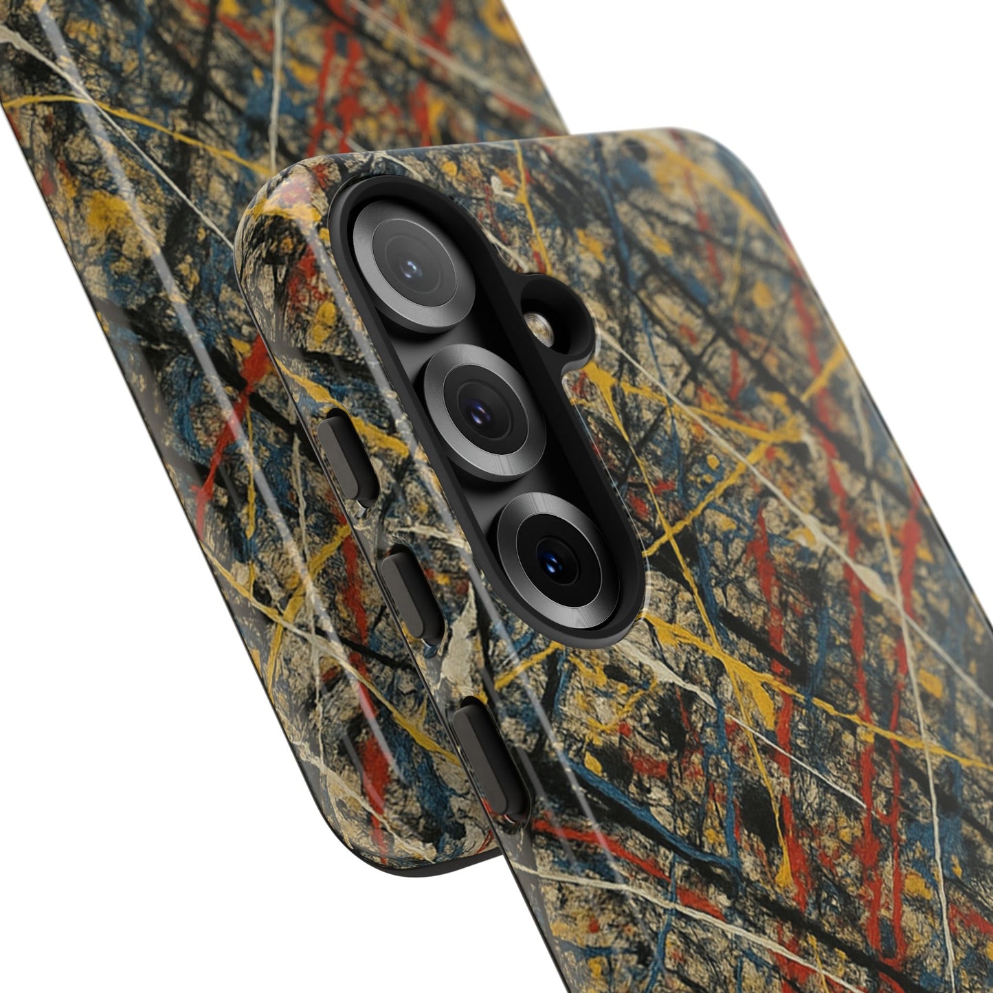 Tough Cases Phone Case - Bold Abstract Design, Stylish Mobile Cover, Unique Gift for Him/Her, Durable Accessory, Trendy Protection