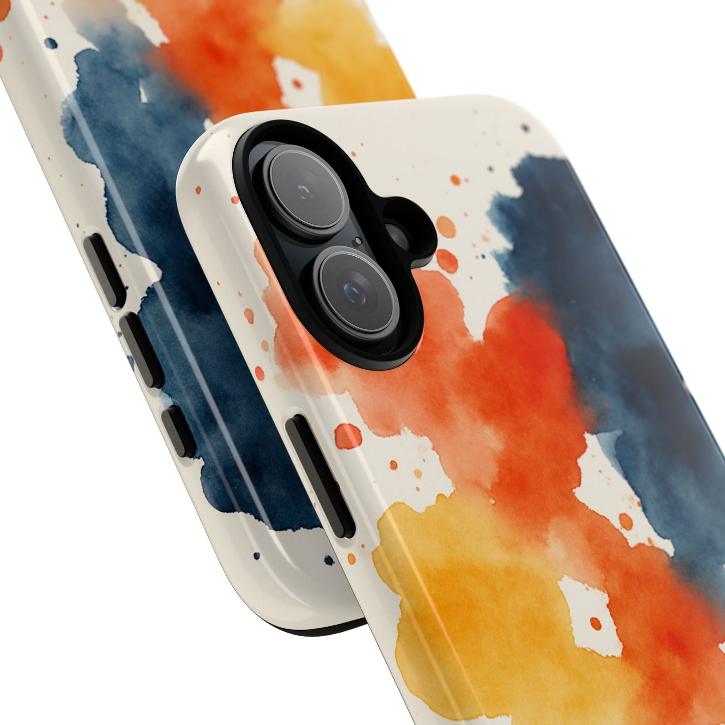 Watercolor Phone Case - Abstract Design, Tough Cases for Men & Women, Stylish Gift, Artistic Accessory for All Occasions