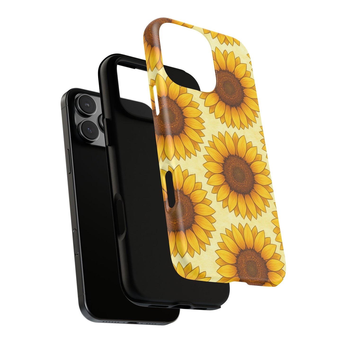 Sunflower Phone Cases - Tough Cases for Nature Lovers, Gift for Friends, Floral Design, Protective Case, Sunflower Decor
