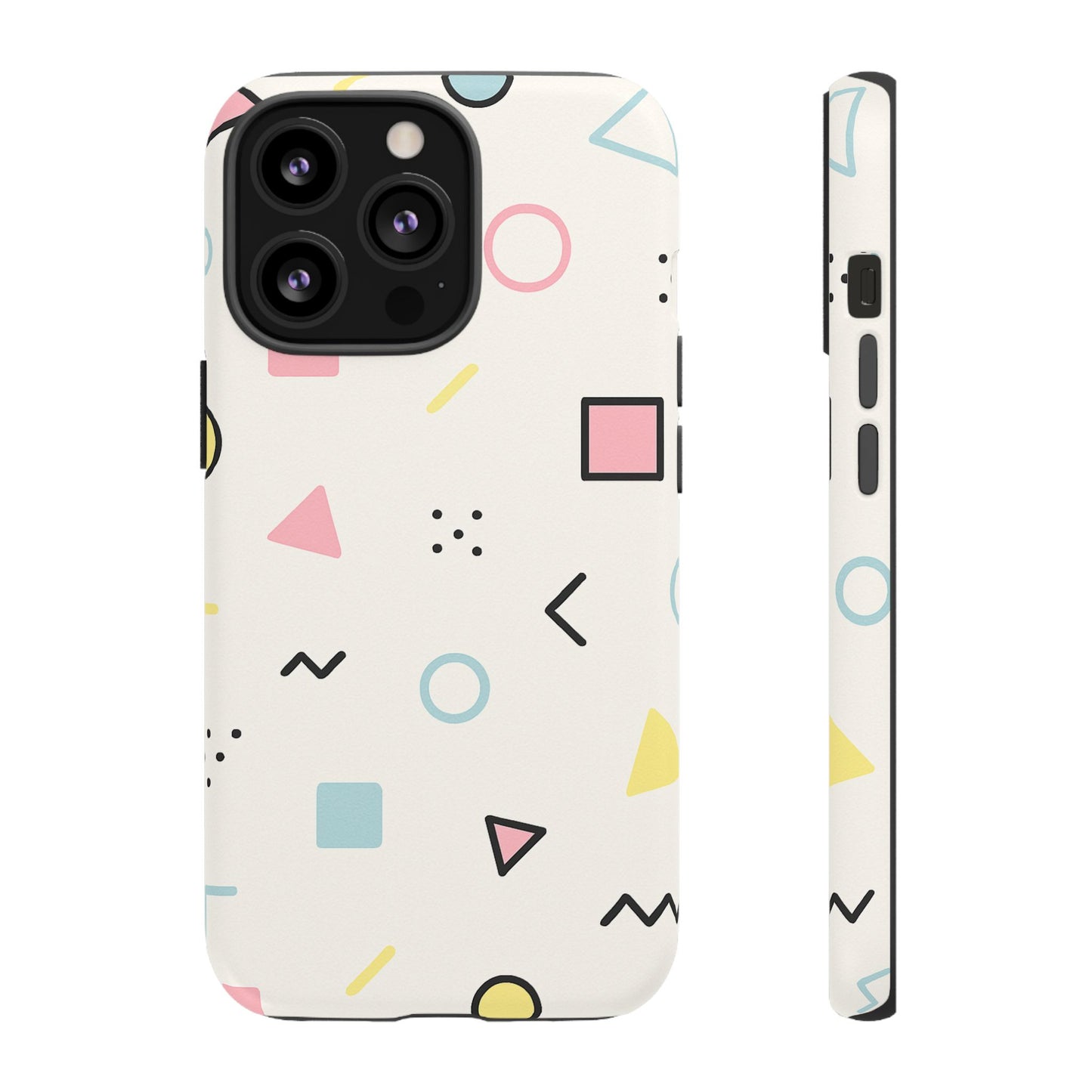 Geometric Phone Case - Stylish Tough Cases for Trendsetters, Unique Phone Covers, Modern Accessories, Gift Ideas for Her