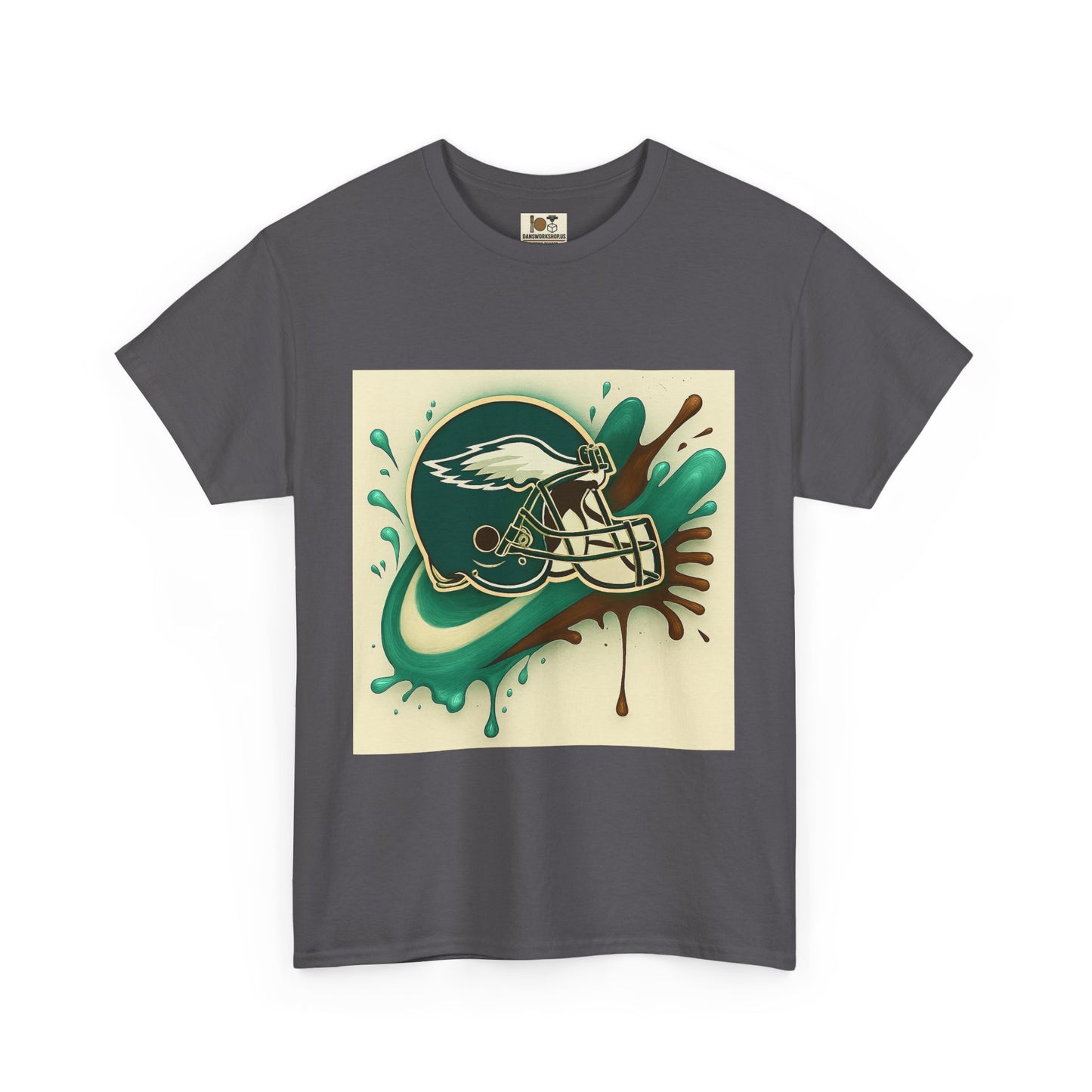 Eagles Fan Unisex Heavy Cotton Tee, Sports Shirt, Team Apparel, Game Day Outfit, Football Merchandise