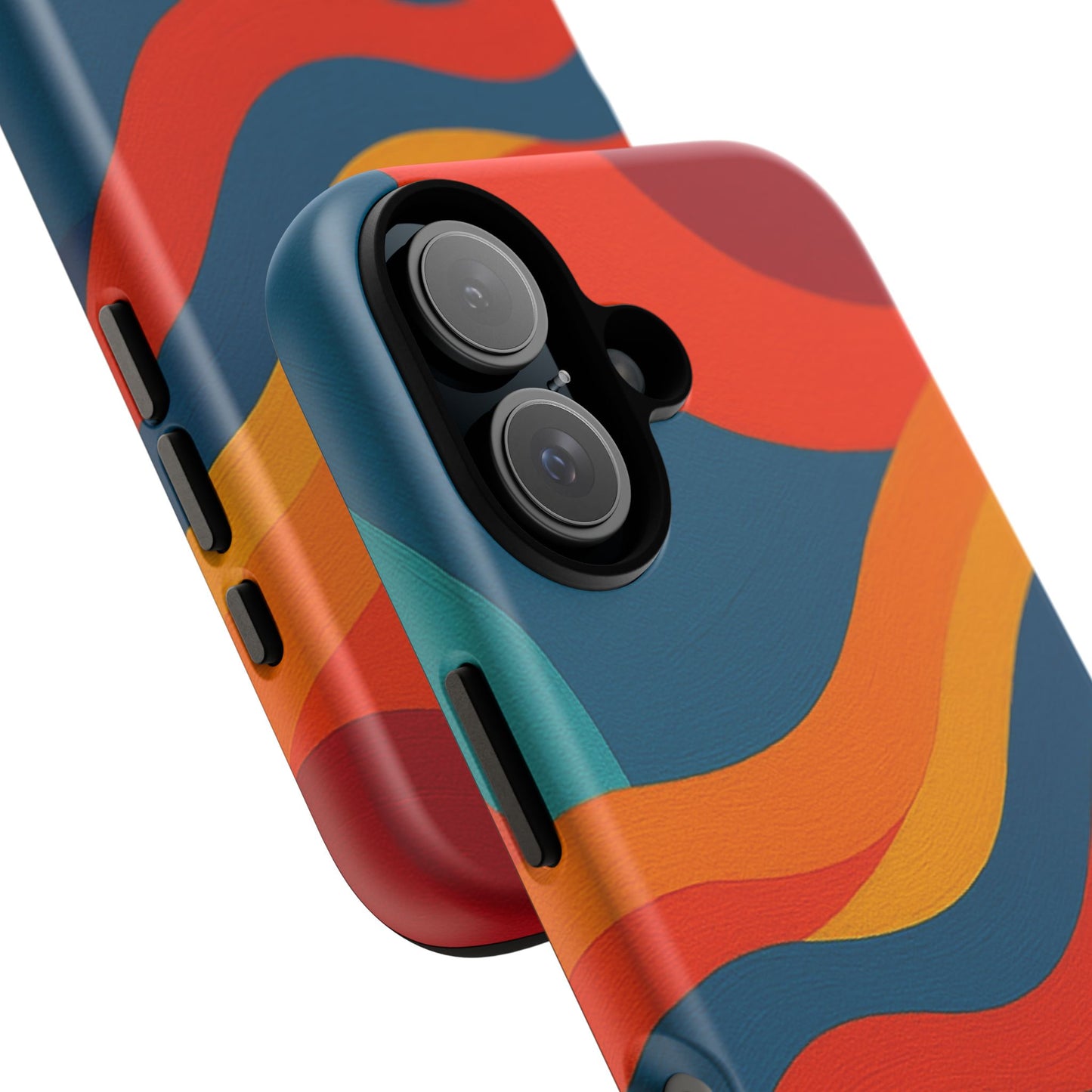 Vibrant Phone Case, Abstract Design Cover, Tough Cases for All Occasions, Stylish Gift for Tech Lovers, Modern Phone Accessories