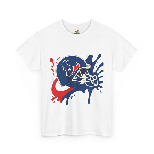 Football Splash Art Tee, Unisex Sports Shirt, Game Day Casual Wear, Gift for Fans, Holidays, Team Spirit Apparel