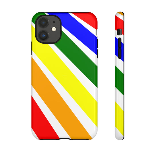 Vibrant Phone Case: Tough Cases, Colorful Phone Cover, Stylish Cell Phone Case, Unique Gift for Her/Him, Trendy Accessory, Summer Vibes