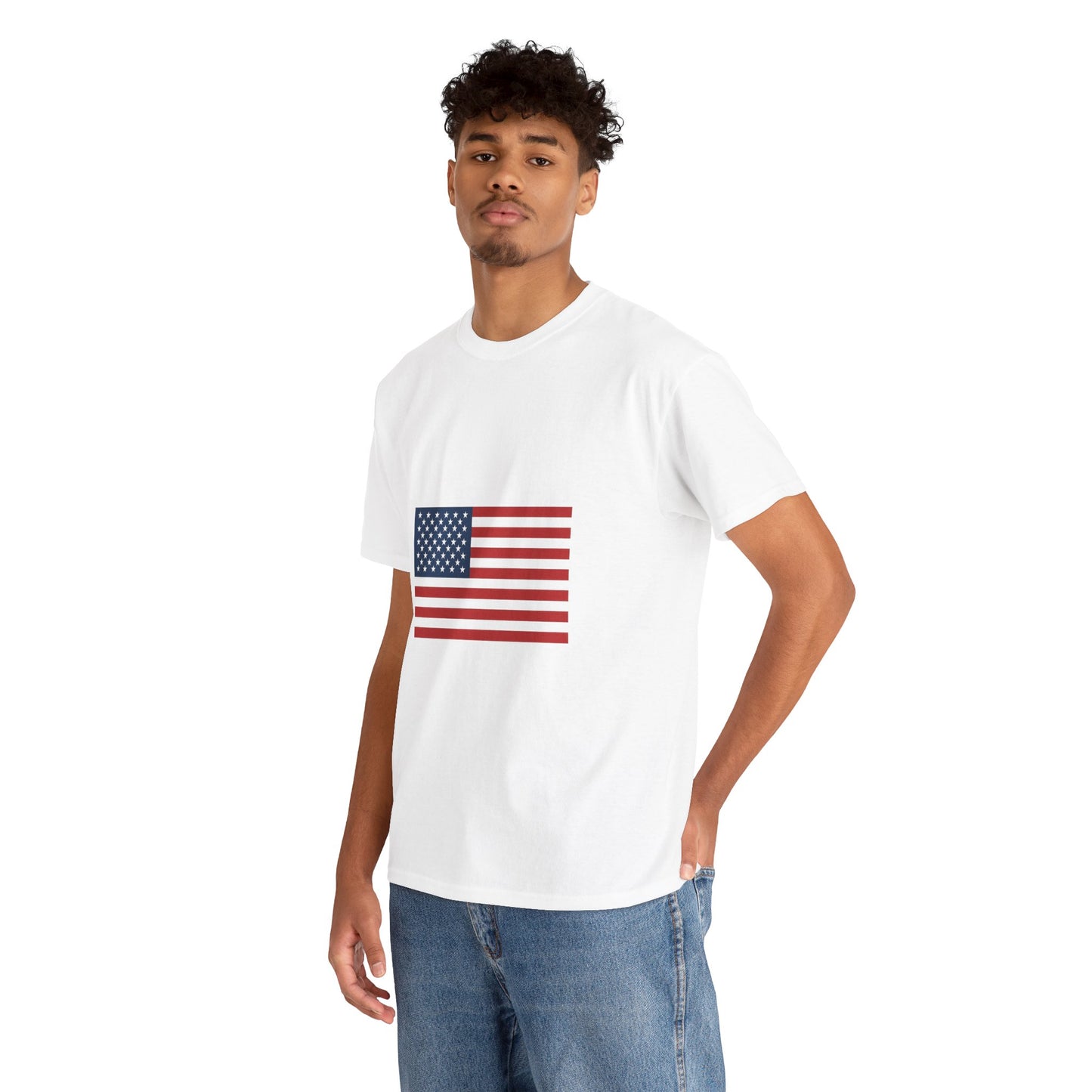 American Flag Unisex T-Shirt, Patriotic Tee, Independence Day Gift, Summer Style, Casual Wear