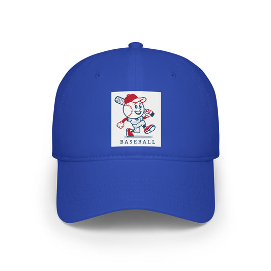 Cute Baseball Cap for Sports Lovers, Adjustable Hat, Gift for Baseball Fans, Outdoor Activities, Fun Accessory for Summer