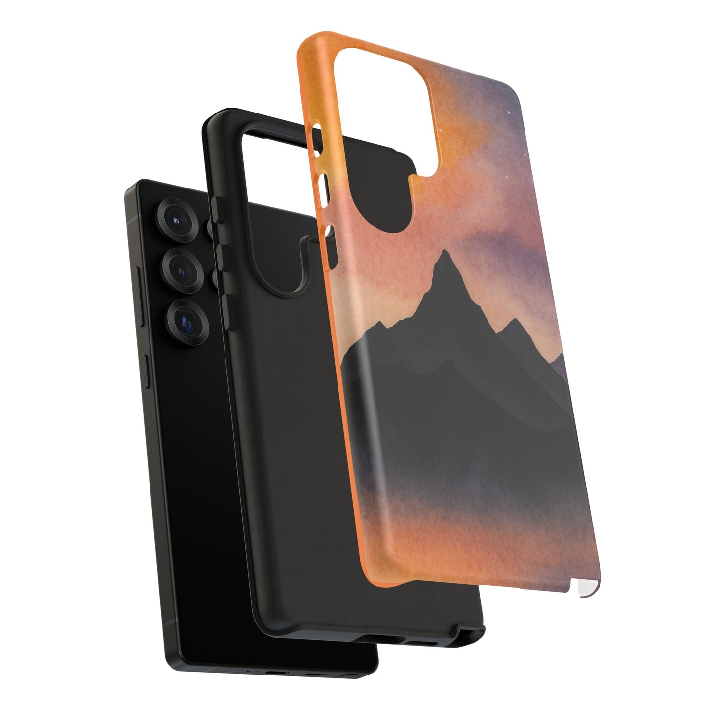 Mountain Sunset Phone Case, Nature Lover's Gift, Adventure Phone Cover, Unique Cellphone Accessories, Outdoor Enthusiast Decor