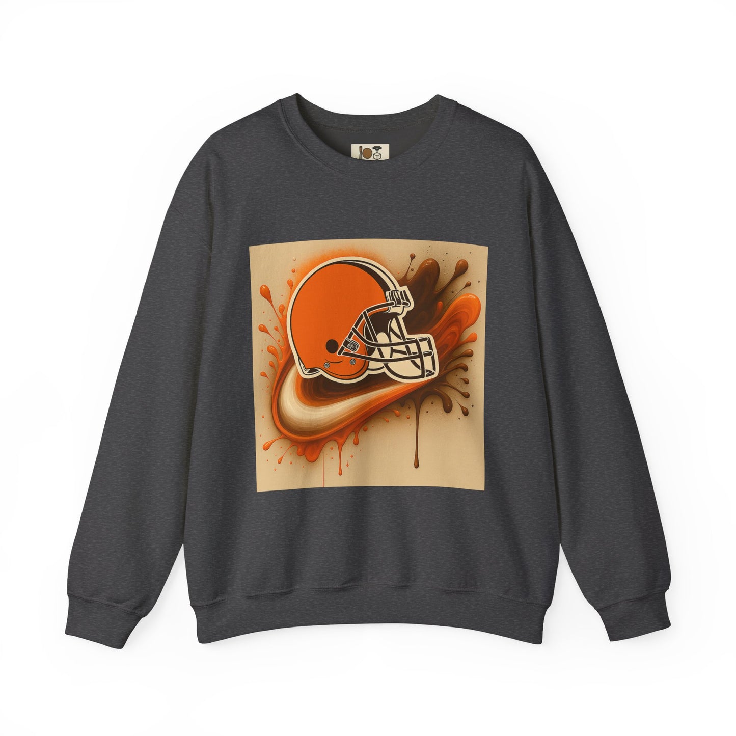 Cleveland Football Sweatshirt - Unisex Crewneck for Game Day, Sports Fans, Gift Idea, Casual Wear, Tailgate Apparel