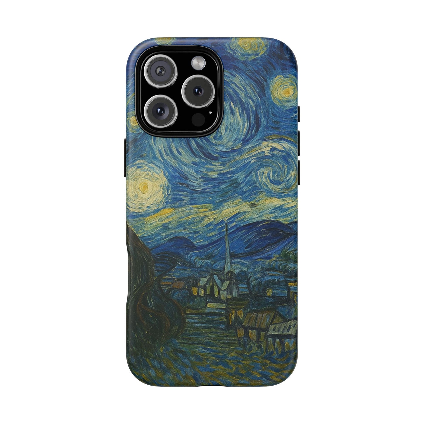 Starry Night Phone Case, Artistic Cell Phone Cover, Gift for Art Lovers, Unique Phone Accessory, Birthday Gift for Him/Her, Tough Cases