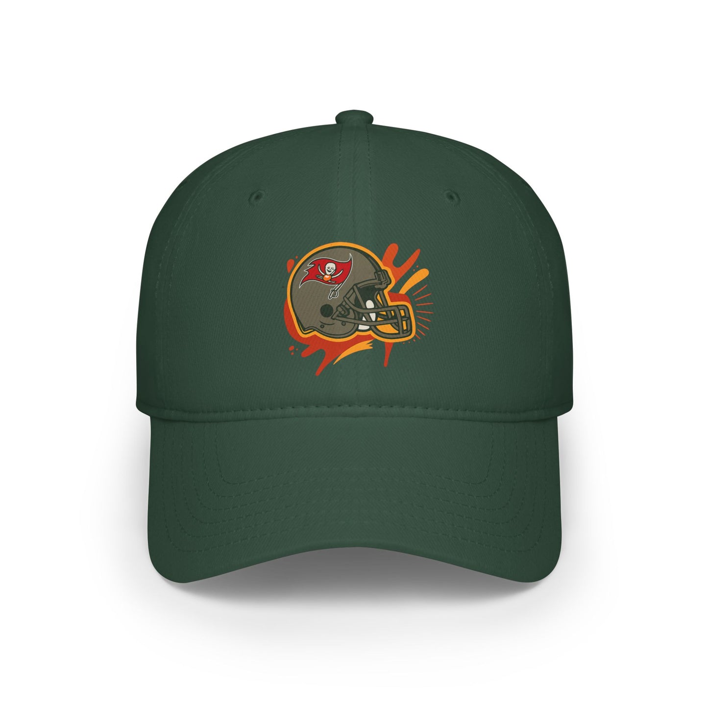 Stylish Low Profile Baseball Cap, Casual Sports Hat, Gift for Sports Fans, Everyday Wear, Outdoor Adventures, Red Team Cap