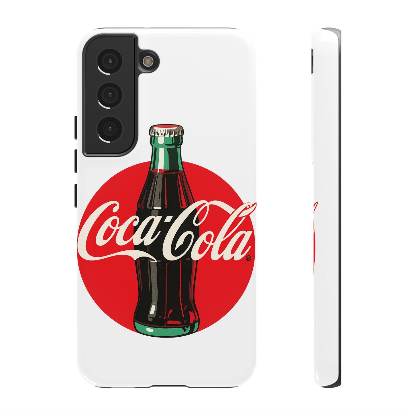 Coca-Cola Tough Phone Cases, Vintage Soda Drink, Retro Style, Unique Gift, Phone Accessories, Summer Vibes