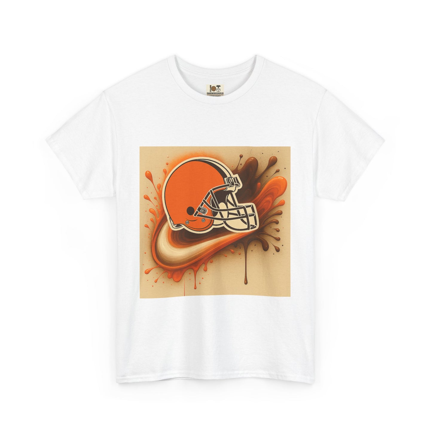 Cleveland Browns Fan Tee, Unisex Heavy Cotton Shirt, Game Day Apparel, Sports T-Shirt, NFL Team Gear, Casual Comfort Wear