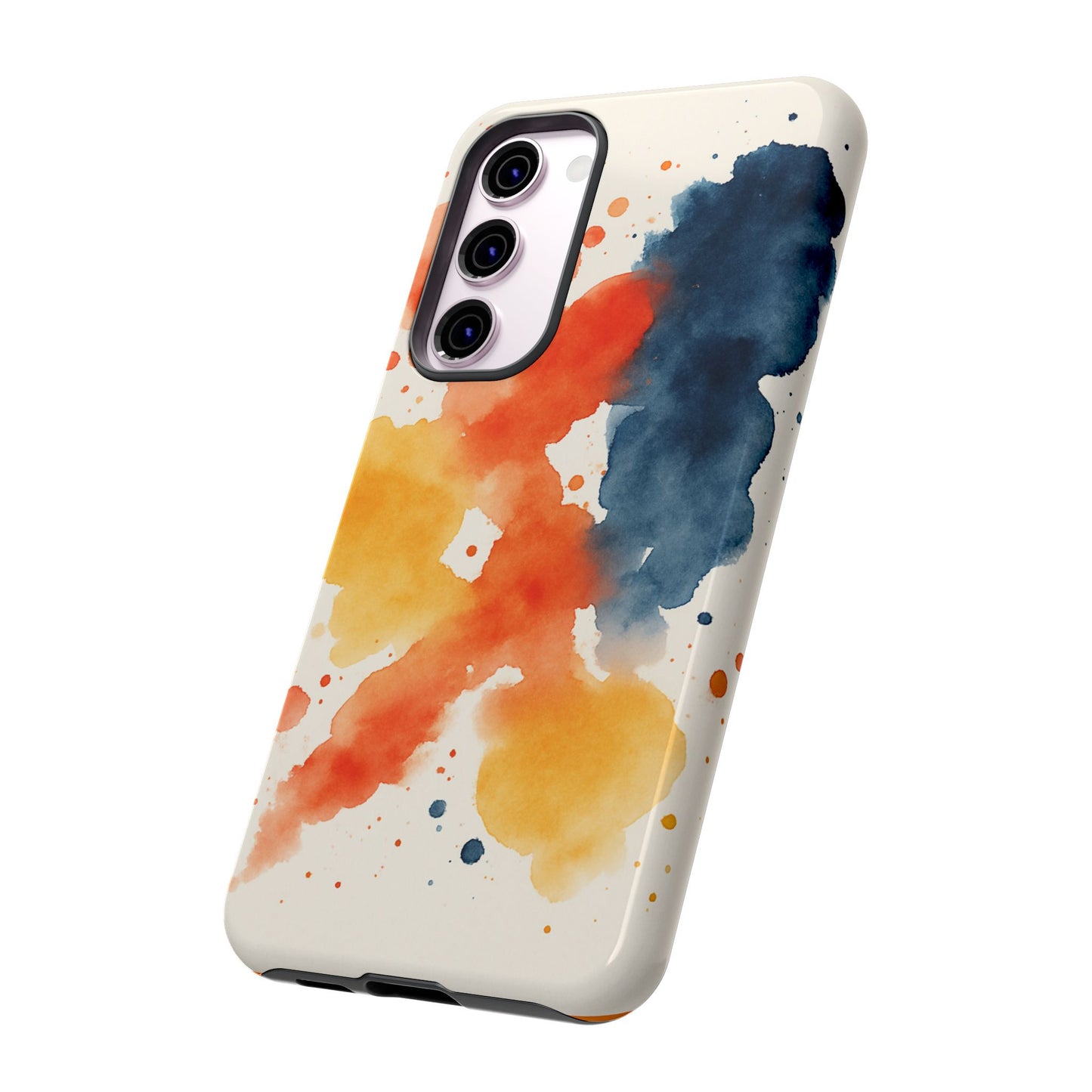 Watercolor Phone Case - Abstract Design, Tough Cases for Men & Women, Stylish Gift, Artistic Accessory for All Occasions