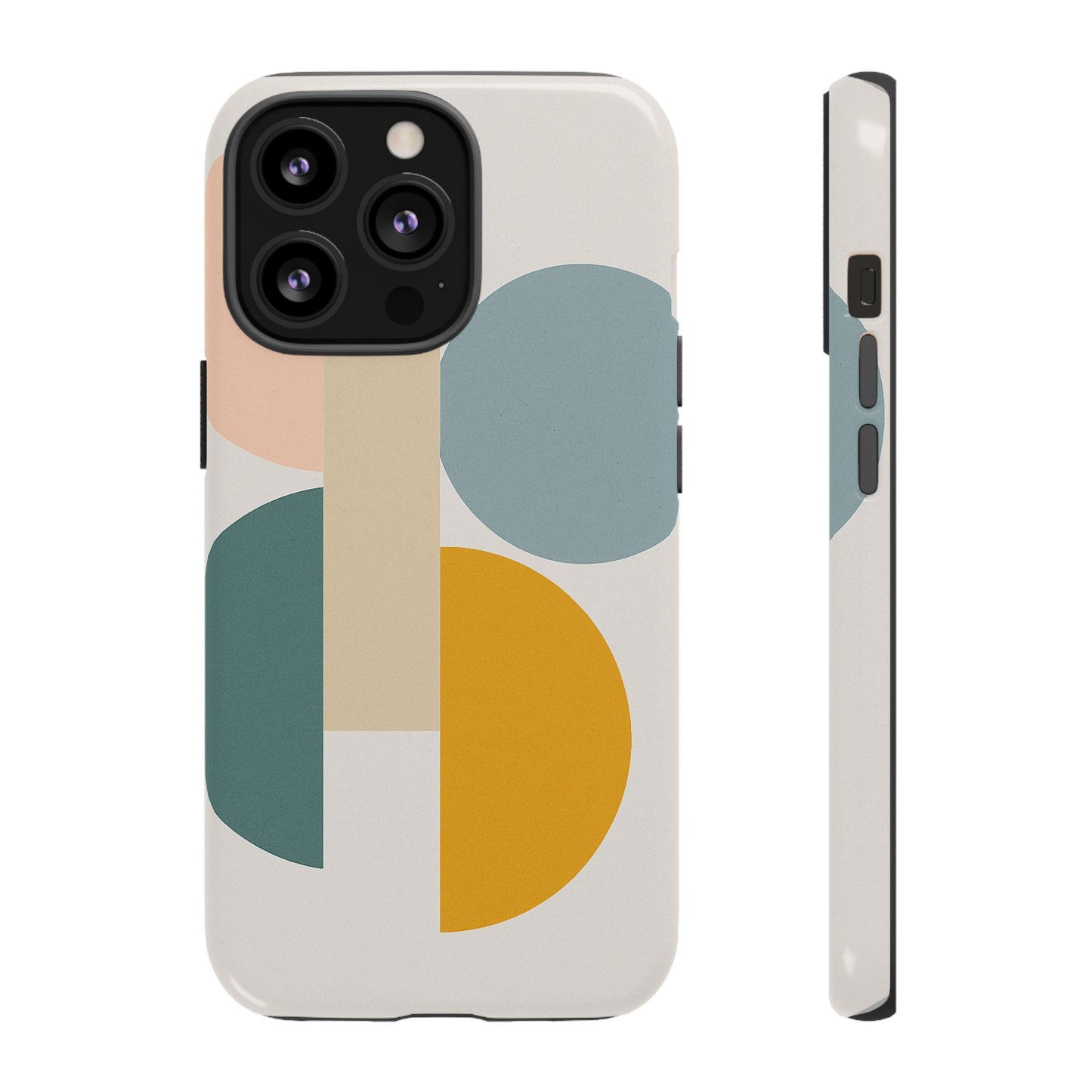 Minimalist Geometric Phone Case, Stylish Protective Cover for Phones, Modern Design, Gift for Him/Her, Trendy Tech Accessory