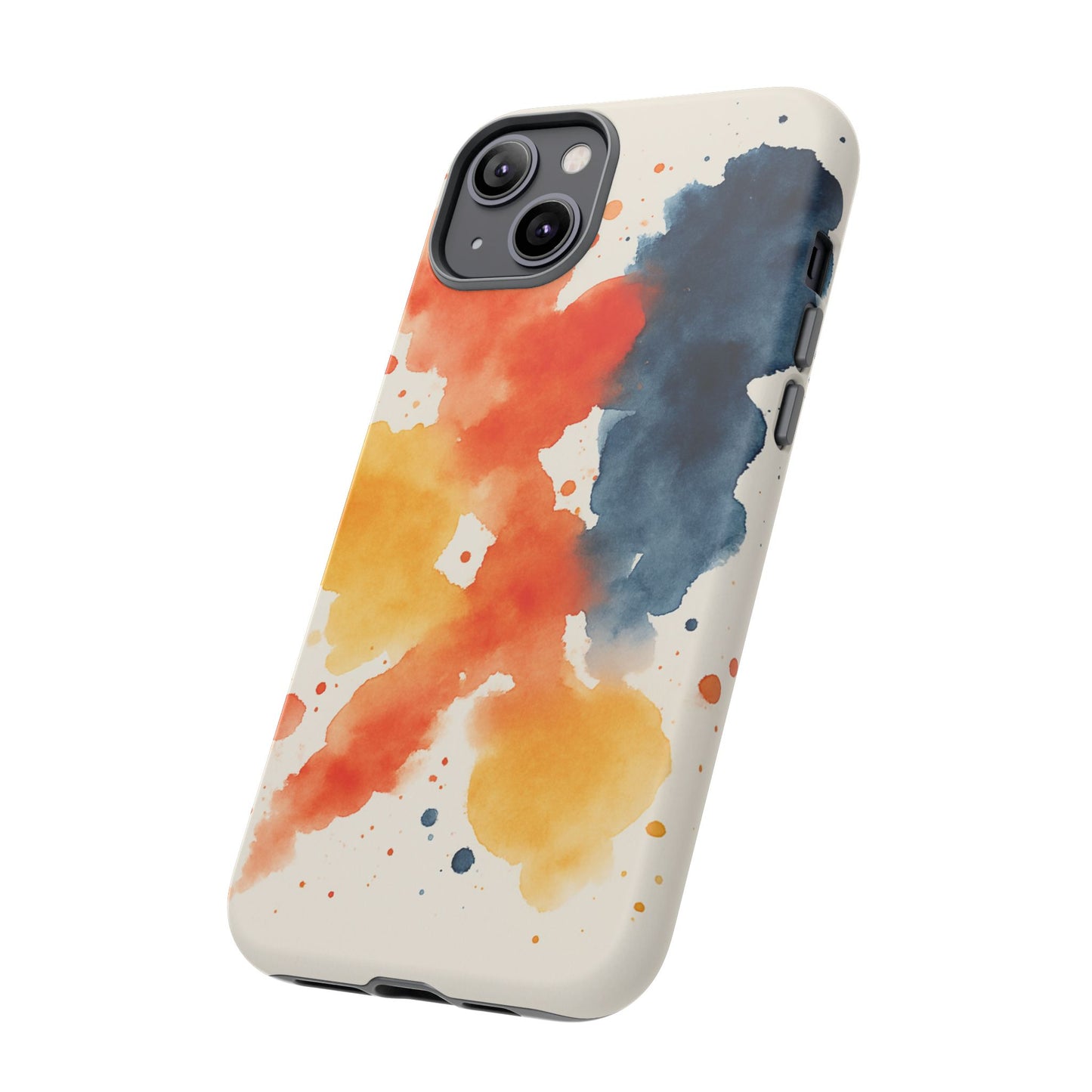 Watercolor Phone Case - Abstract Design, Tough Cases for Men & Women, Stylish Gift, Artistic Accessory for All Occasions
