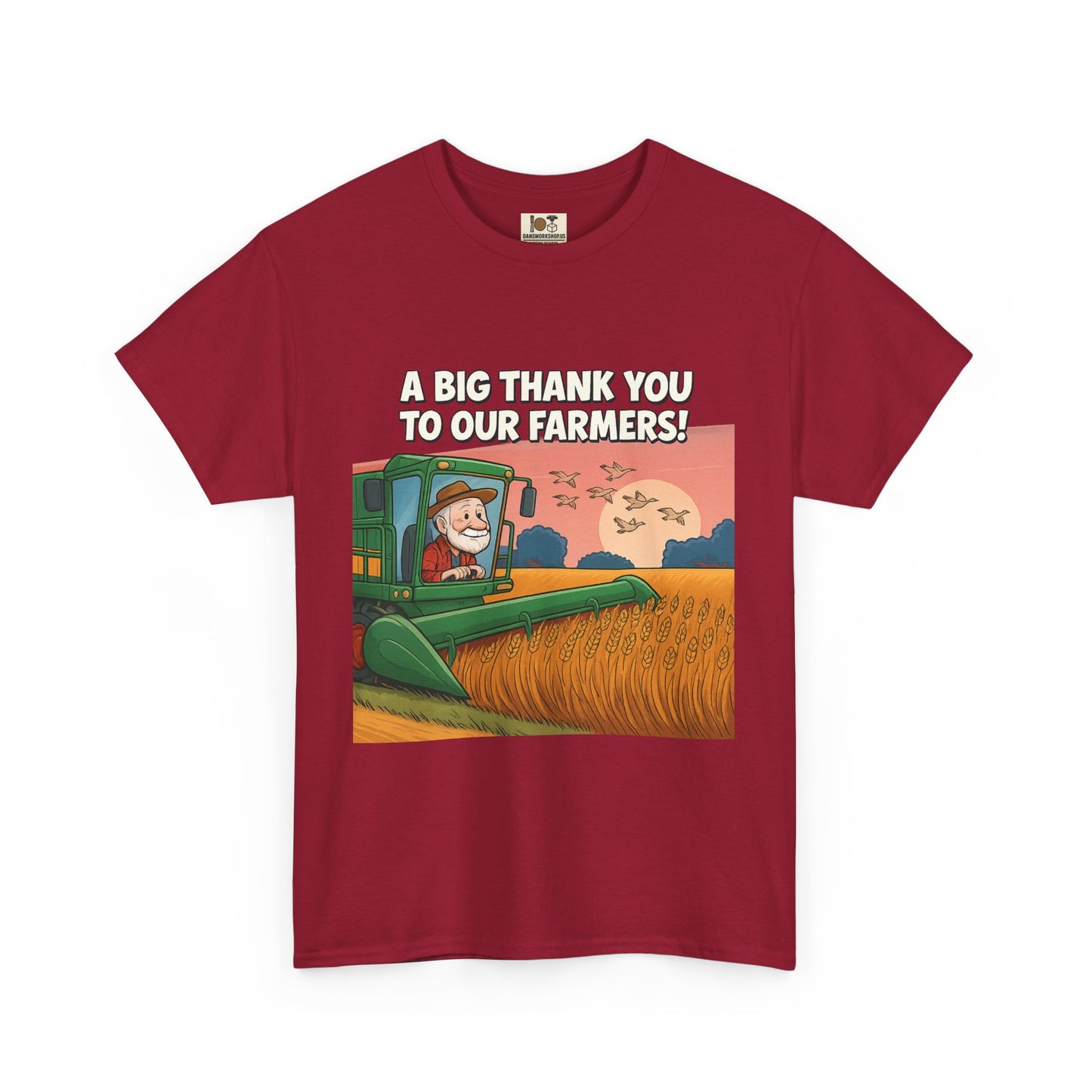 Grateful Farmers Tee – Appreciation for Agriculture, Farm Appreciation Day, Gift for Farmers, Unisex Cotton Shirt, Casual Wear