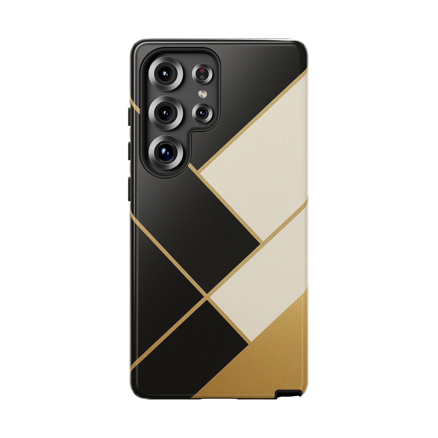 Chic Phone Case, Stylish Phone Cover, Geometric Design Case, Protective Mobile Case, Modern Phone Protector