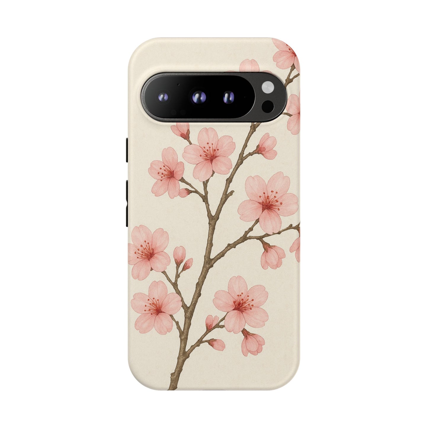Cherry Blossom Phone Case, Floral Phone Cover, Tough Case for Gifts, Spring Decor, Cute Tech Accessories, Nature Lover's Gift