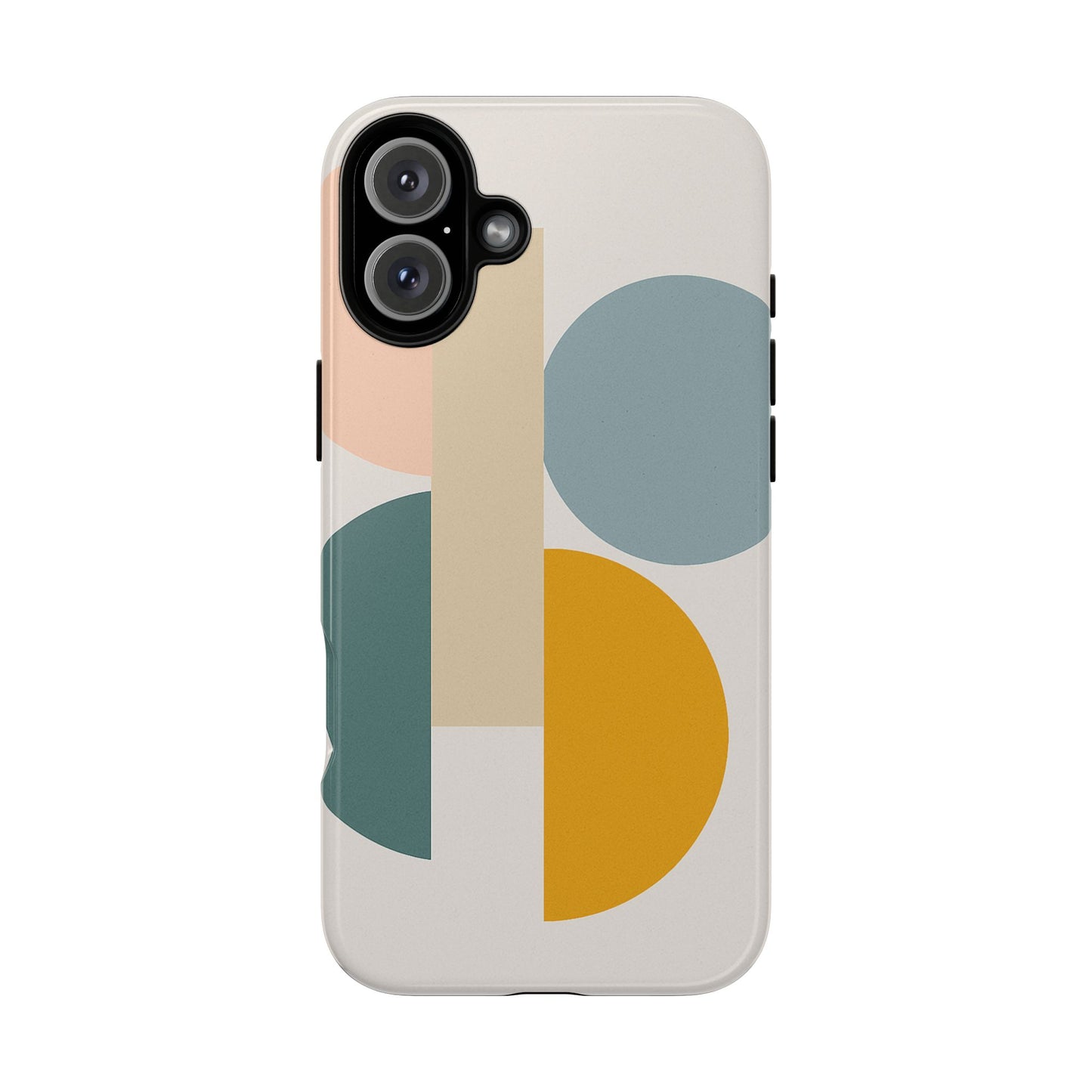 Minimalist Geometric Phone Case, Stylish Protective Cover for Phones, Modern Design, Gift for Him/Her, Trendy Tech Accessory