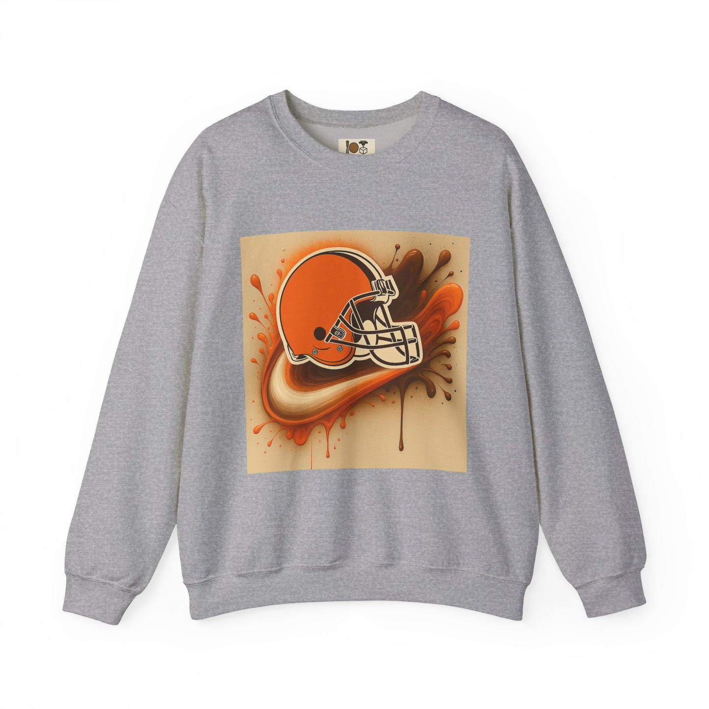 Cleveland Football Sweatshirt - Unisex Crewneck for Game Day, Sports Fans, Gift Idea, Casual Wear, Tailgate Apparel
