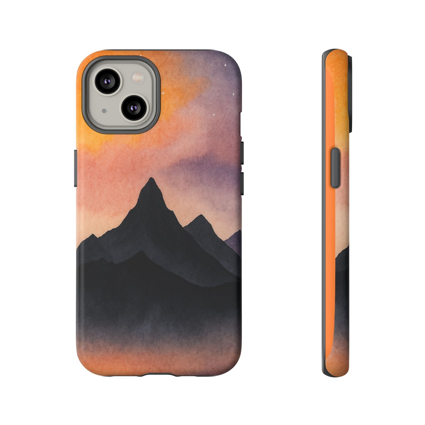 Mountain Sunset Phone Case, Nature Lover's Gift, Adventure Phone Cover, Unique Cellphone Accessories, Outdoor Enthusiast Decor