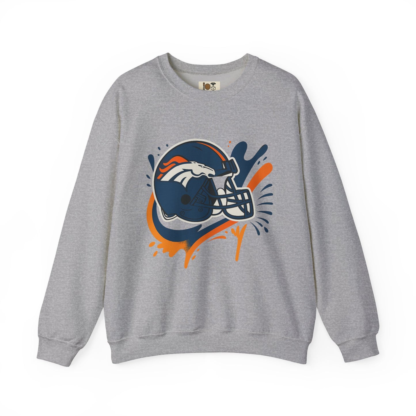 Denver Broncos Crewneck Sweatshirt, Football Fan Gear, Unisex Sports Apparel, Game Day Outfit, Perfect Gift for Fans