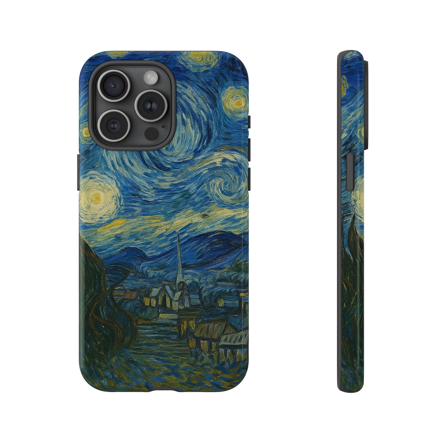 Starry Night Phone Case, Artistic Cell Phone Cover, Gift for Art Lovers, Unique Phone Accessory, Birthday Gift for Him/Her, Tough Cases