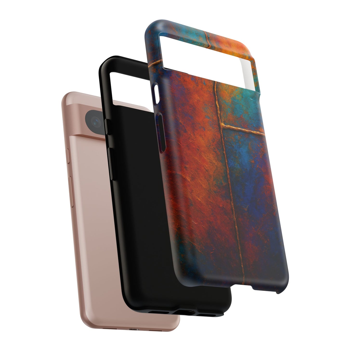 Vibrant Phone Case, Colorful Tough Case Cover, Artistic Phone Protector, Unique Smartphone Accessories, Gift for Tech Lovers