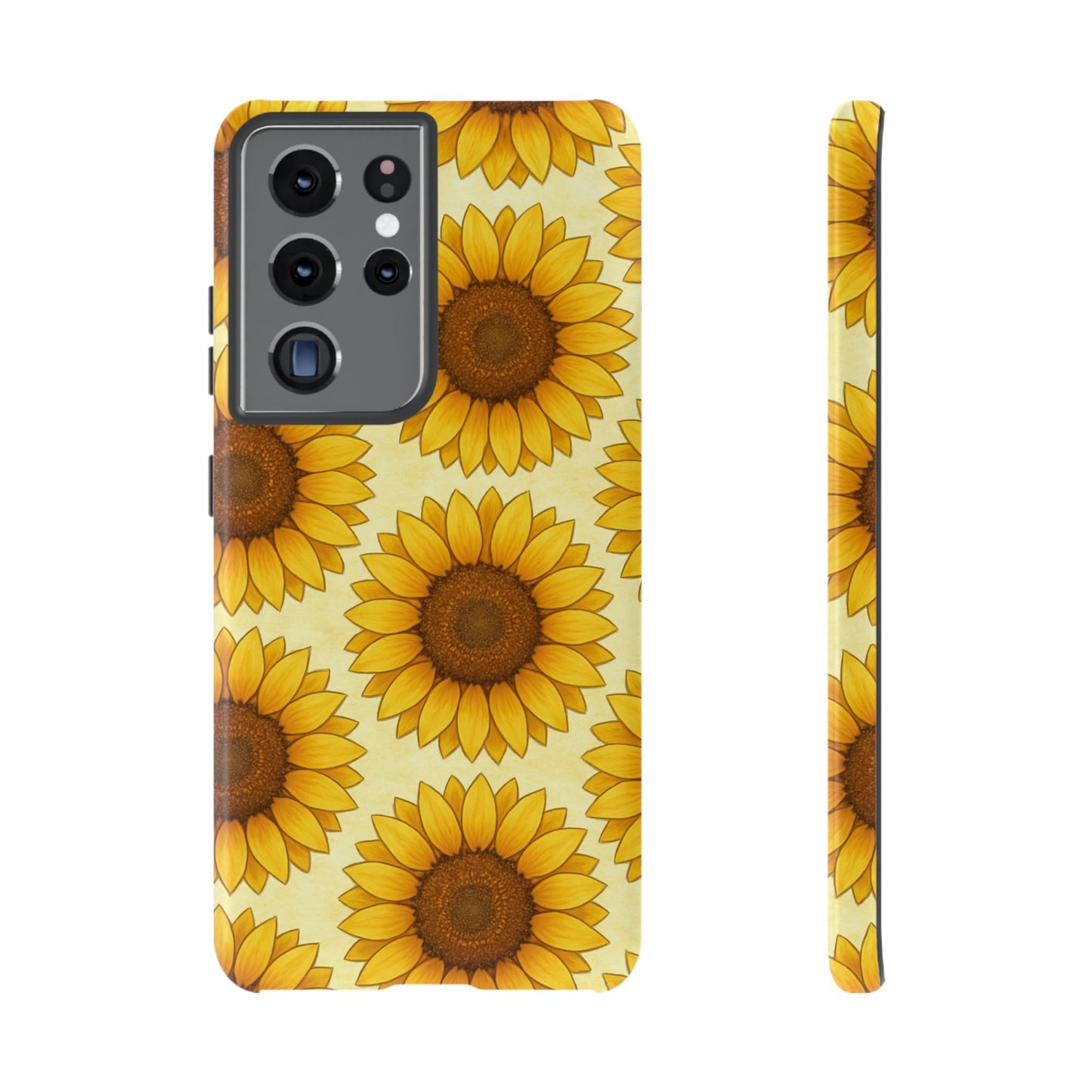 Sunflower Phone Cases - Tough Cases for Nature Lovers, Gift for Friends, Floral Design, Protective Case, Sunflower Decor