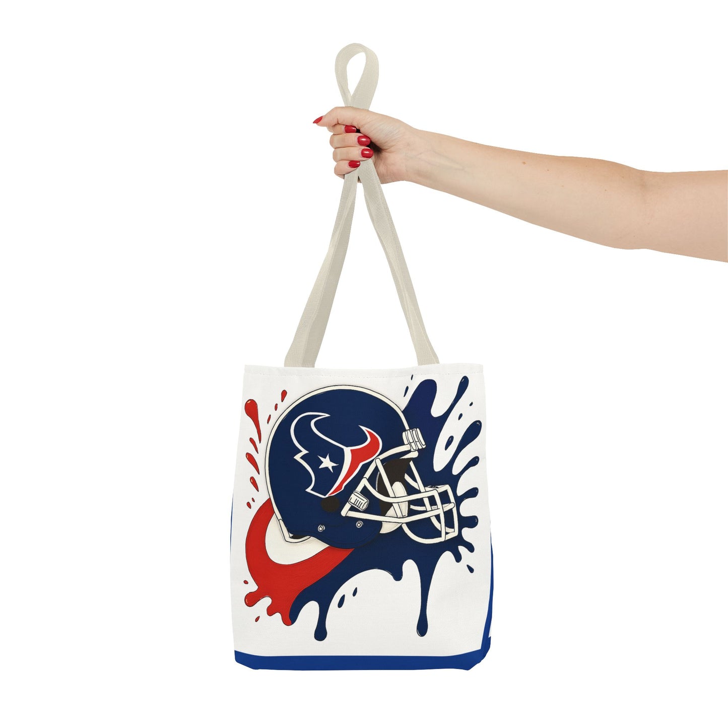 Football Splash Design Tote Bag, Sports Fan Bag, Game Day Accessory, NFL Tote, Casual Gym Bag, Carry-All for Sports Enthusiasts