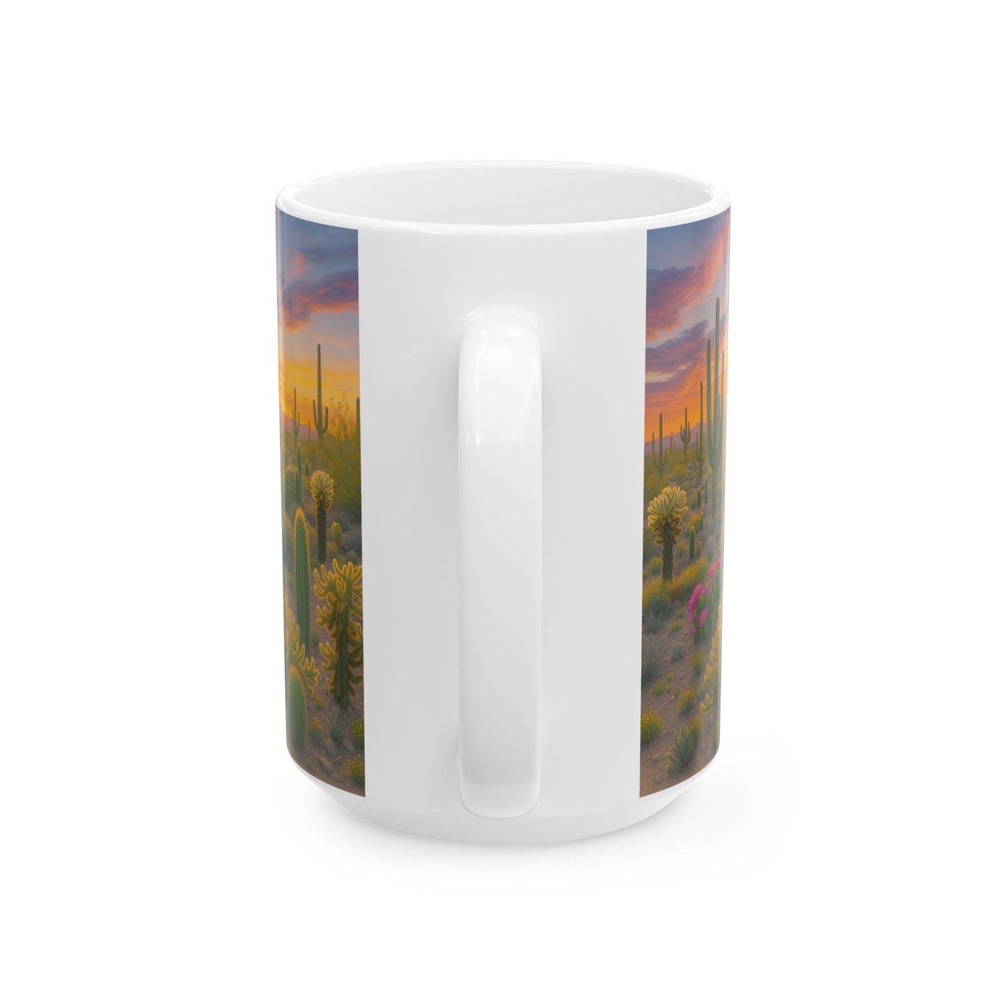 Desert Sunset Ceramic Mug, Cactus Coffee Cup, Nature Lover Gift, Home [...]