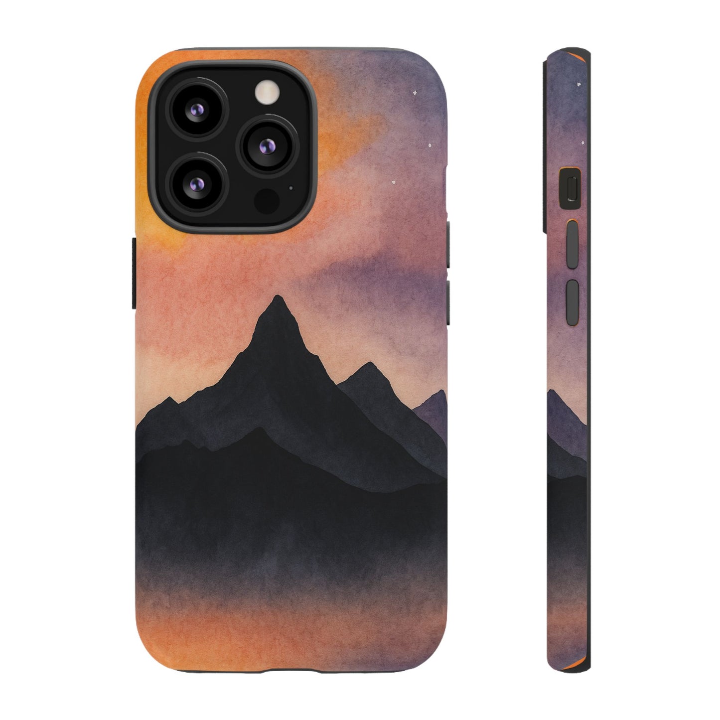 Mountain Sunset Phone Case, Nature Lover's Gift, Adventure Phone Cover, Unique Cellphone Accessories, Outdoor Enthusiast Decor