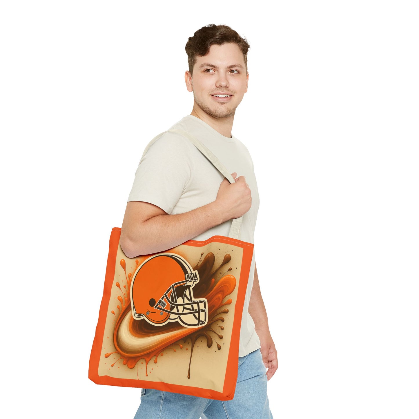 Cleveland Browns Tote Bag, Sports Fan Gear, Game Day Accessories, Football Lover Gift, Everyday Use