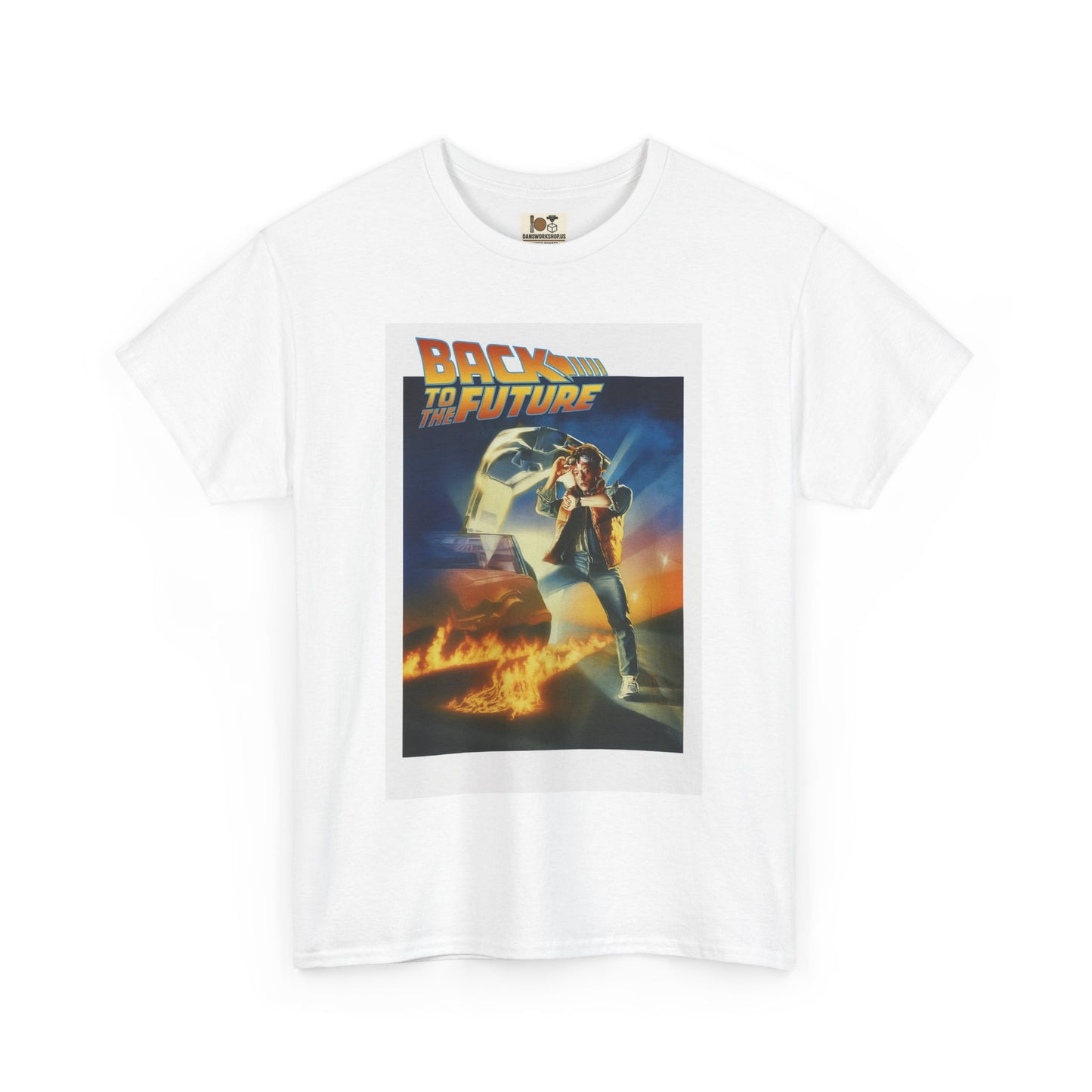 Retro Sci-Fi T-Shirt, Back to the Future Tee, Unisex Movie Shirt, Geek Nostalgia Apparel, Perfect Gift for Fans