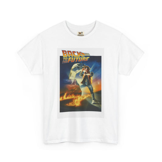 Retro Sci-Fi T-Shirt, Back to the Future Tee, Unisex Movie Shirt, Geek Nostalgia Apparel, Perfect Gift for Fans