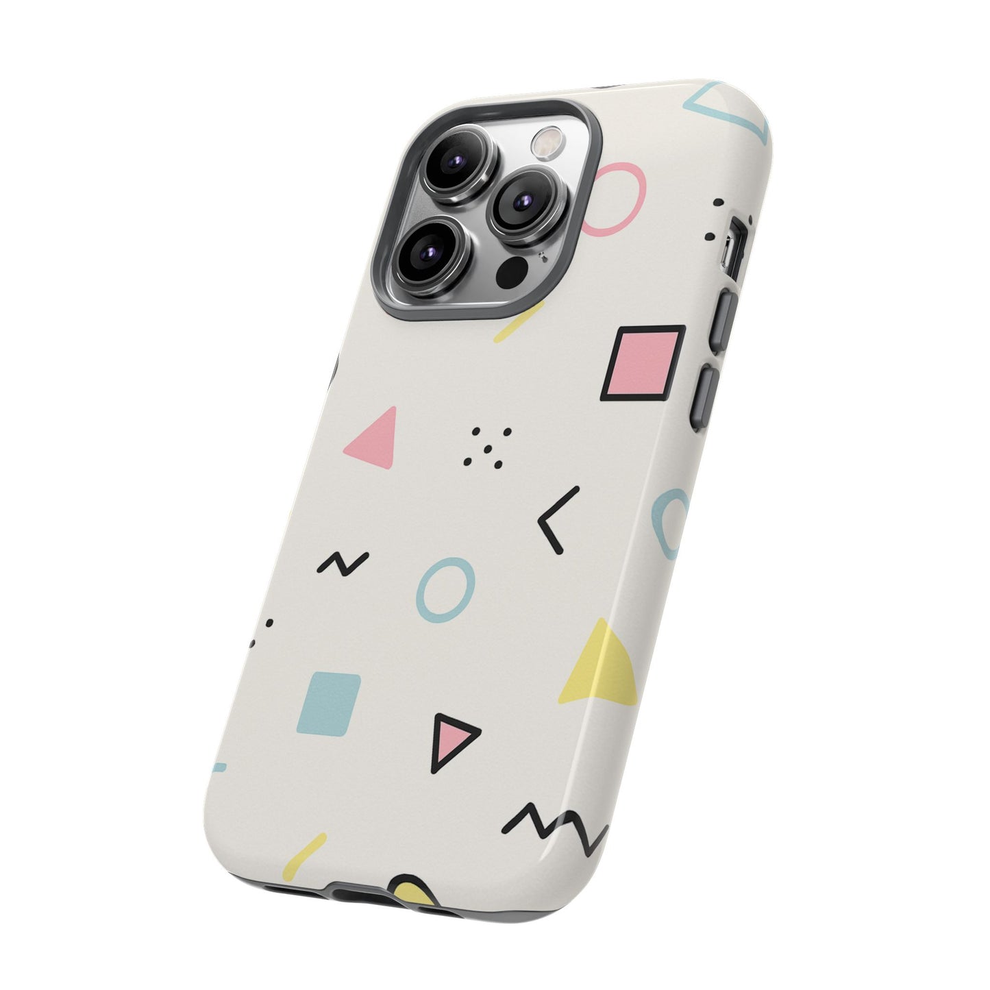 Geometric Phone Case - Stylish Tough Cases for Trendsetters, Unique Phone Covers, Modern Accessories, Gift Ideas for Her