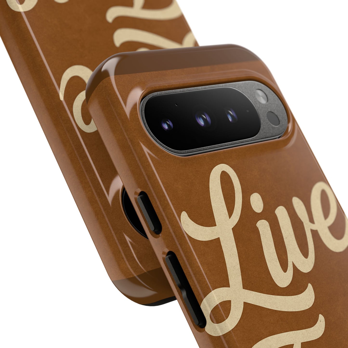 Live Free Phone Case, Tough Cases, Inspirational Phone Accessories, Gift for Adventurers, Customizable Design, Unique Tech Gifts