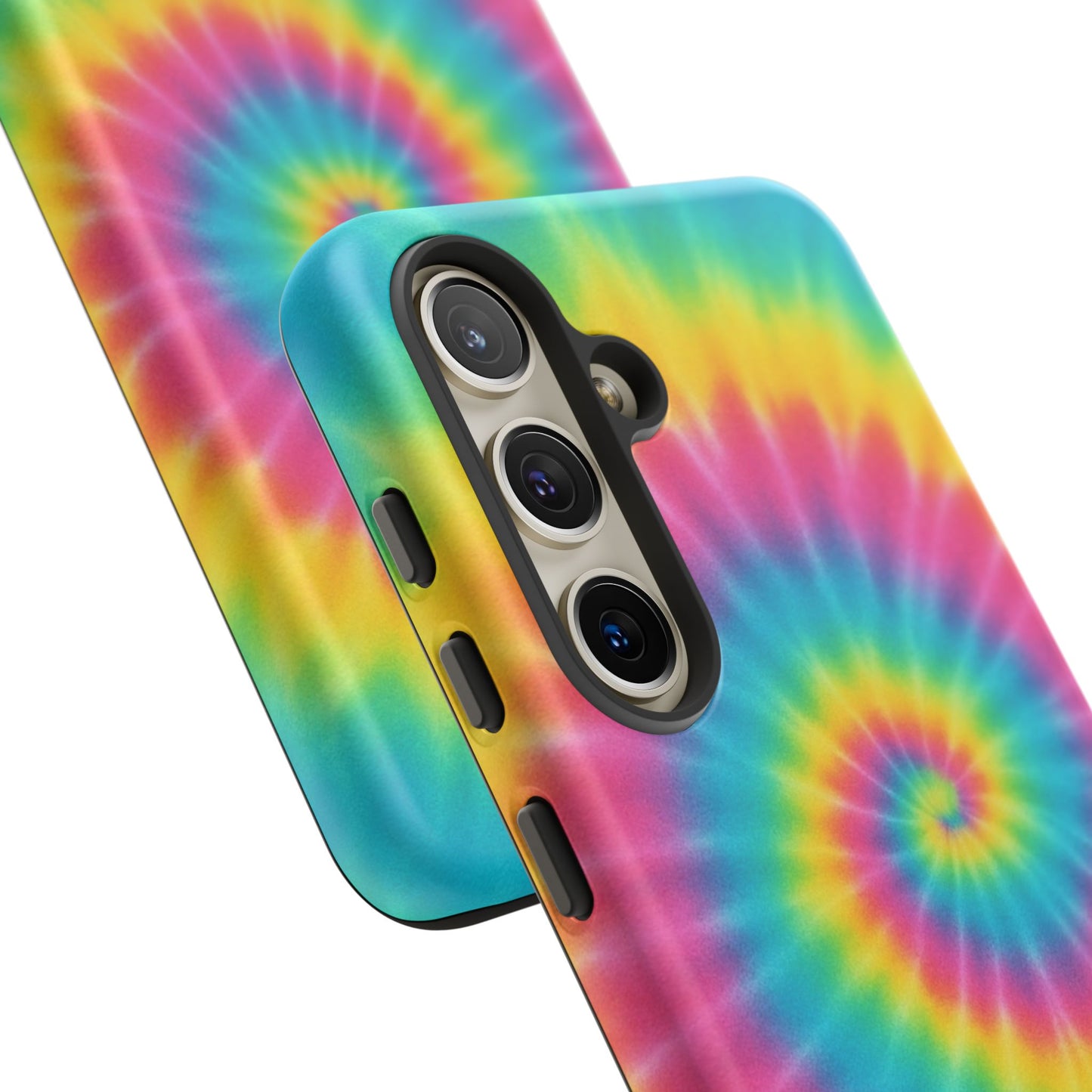 Colorful Tie-Dye Phone Case, Vibrant Phone Cover, Boho Style Accessory, Gift for Teens, Trendy Phone Accessories