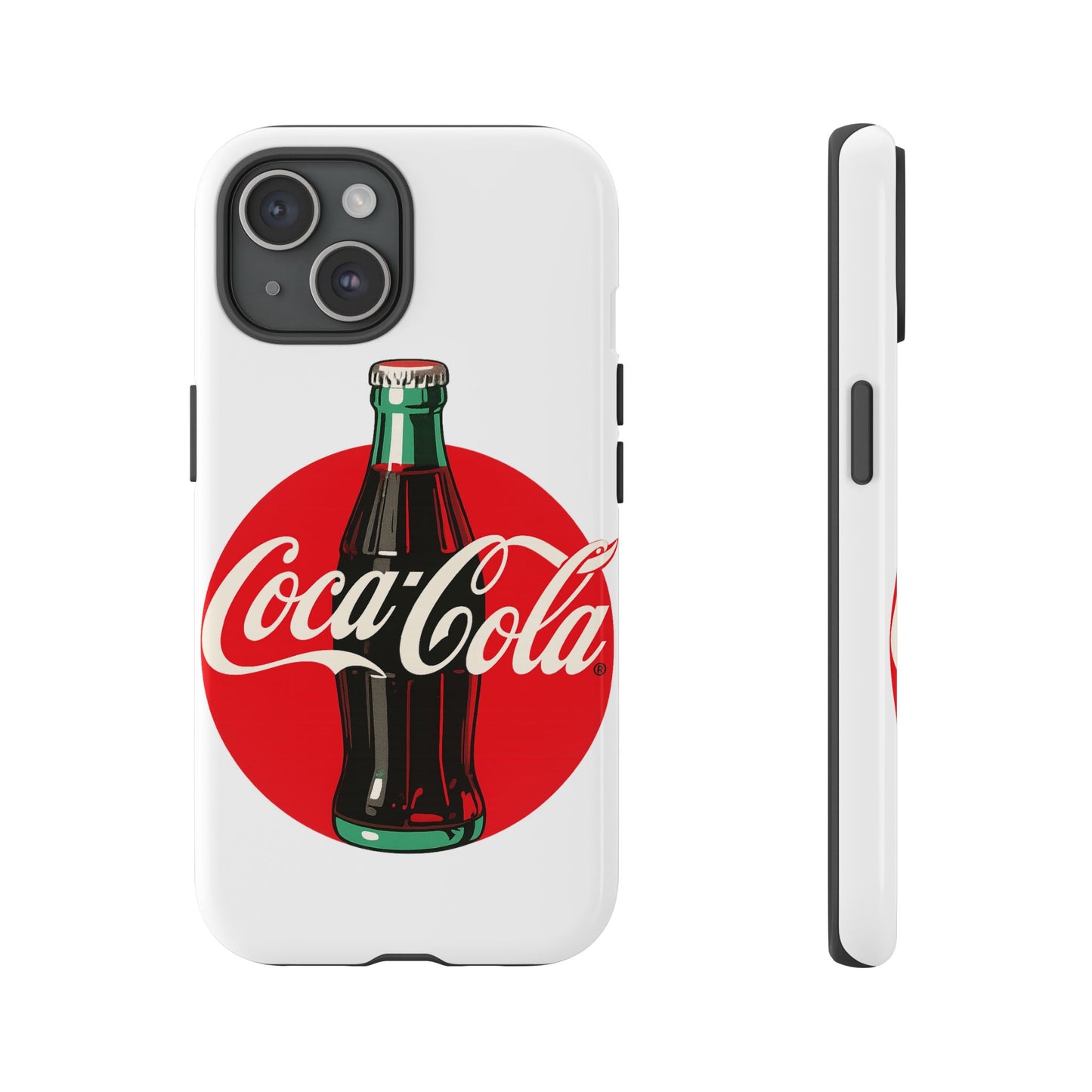 Coca-Cola Tough Phone Cases, Vintage Soda Drink, Retro Style, Unique Gift, Phone Accessories, Summer Vibes