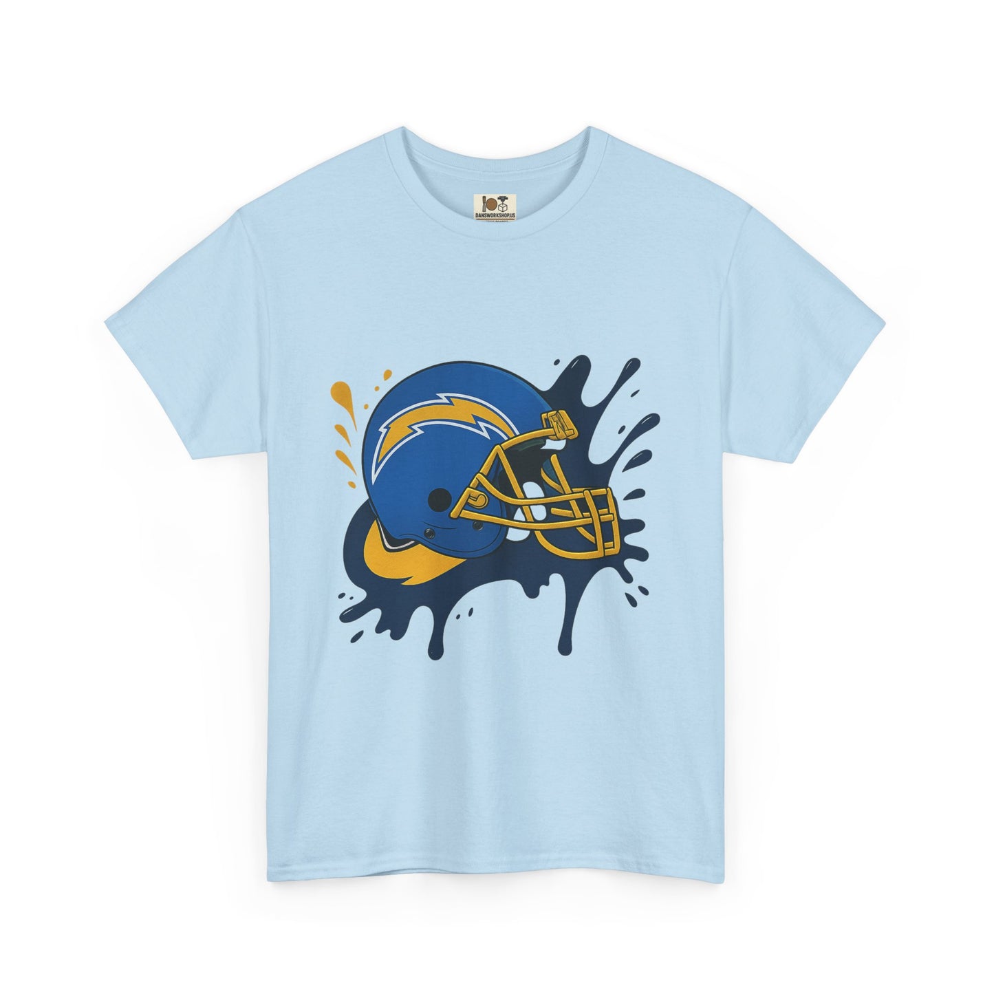 Football Passion Unisex Heavy Cotton Tee | Sports Fan Apparel, Game Day Shirt, Gift for Him/Her, Birthday Present, Team Spirit Wear