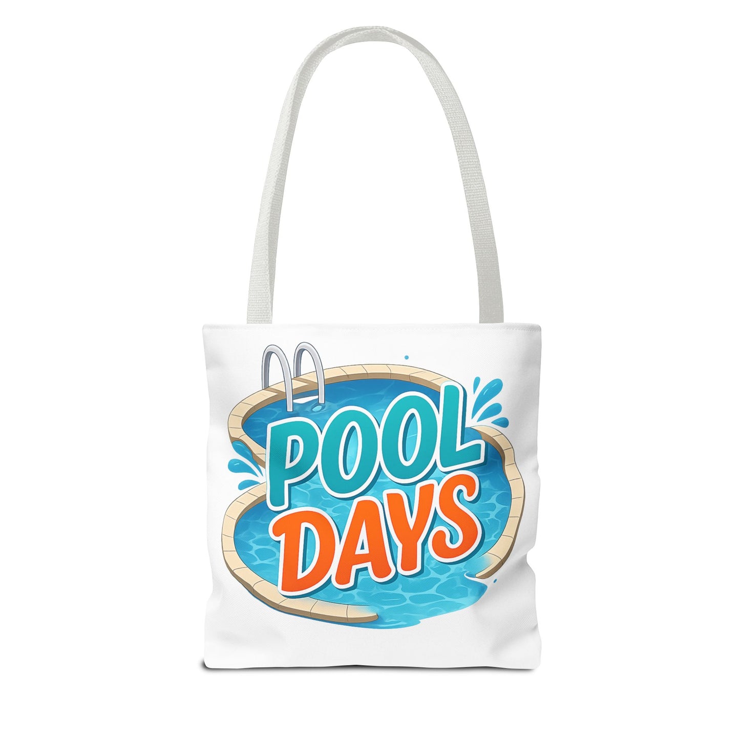Summer Fun Tote Bag for Pool Days, Beach Picnic, Vacation Essentials, Gift for Swimmers, Bright Colorful Swim Bag