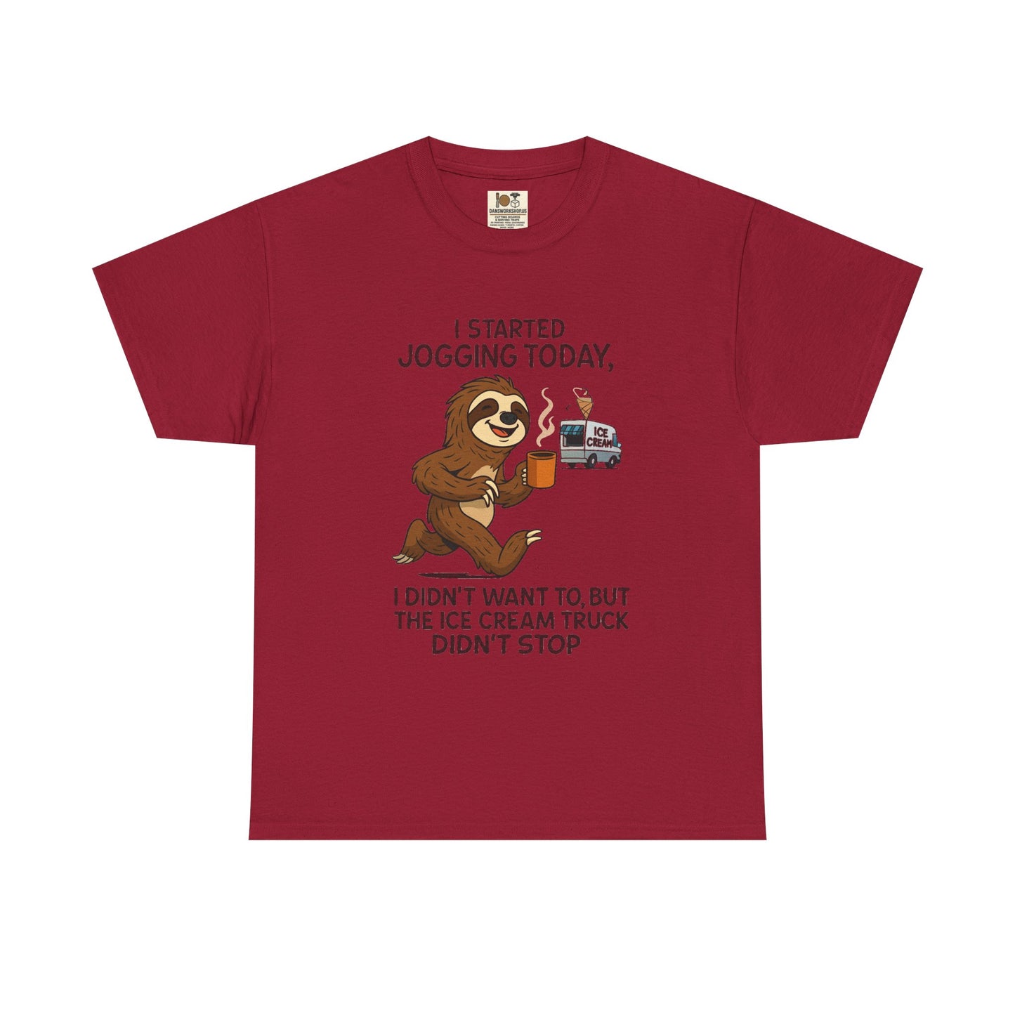 Funny Sloth Jogging T-Shirt | Gift for Exercise Lovers, Animal Humor Tee, Cute Sloth Apparel, Birthday Gift, Casual Wear