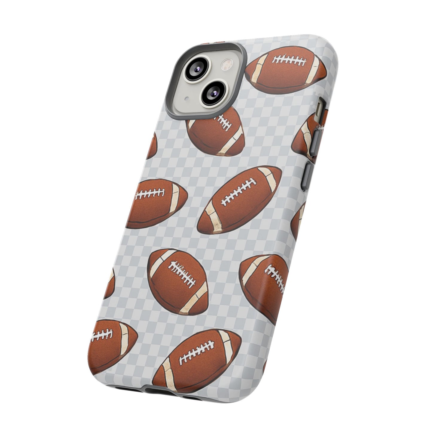 Football Phone Case, Tough Cases for Sports Fans, Unique Gift for Football Lovers, Protective Decor, Athletic Accessories