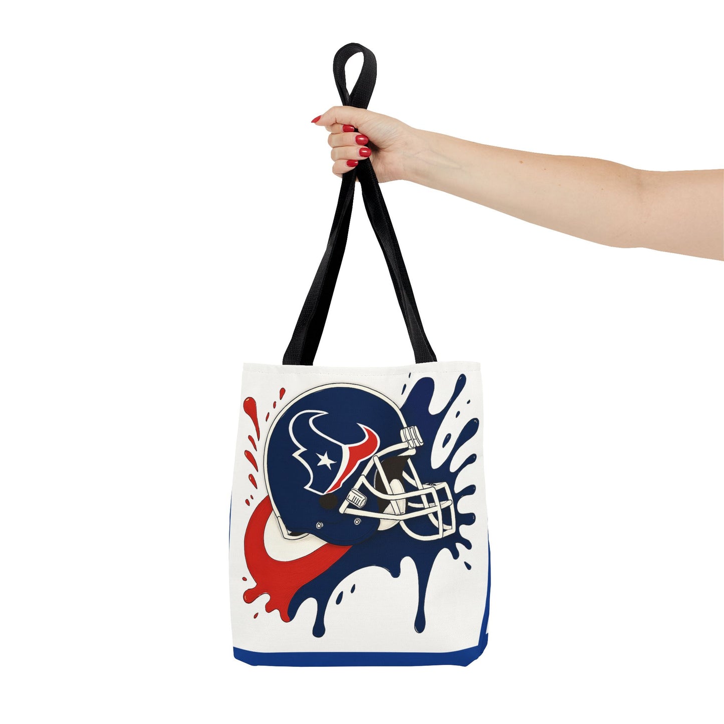 Football Splash Design Tote Bag, Sports Fan Bag, Game Day Accessory, NFL Tote, Casual Gym Bag, Carry-All for Sports Enthusiasts