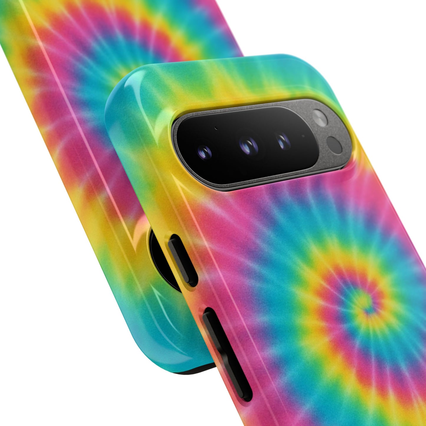 Colorful Tie-Dye Phone Case, Vibrant Phone Cover, Boho Style Accessory, Gift for Teens, Trendy Phone Accessories