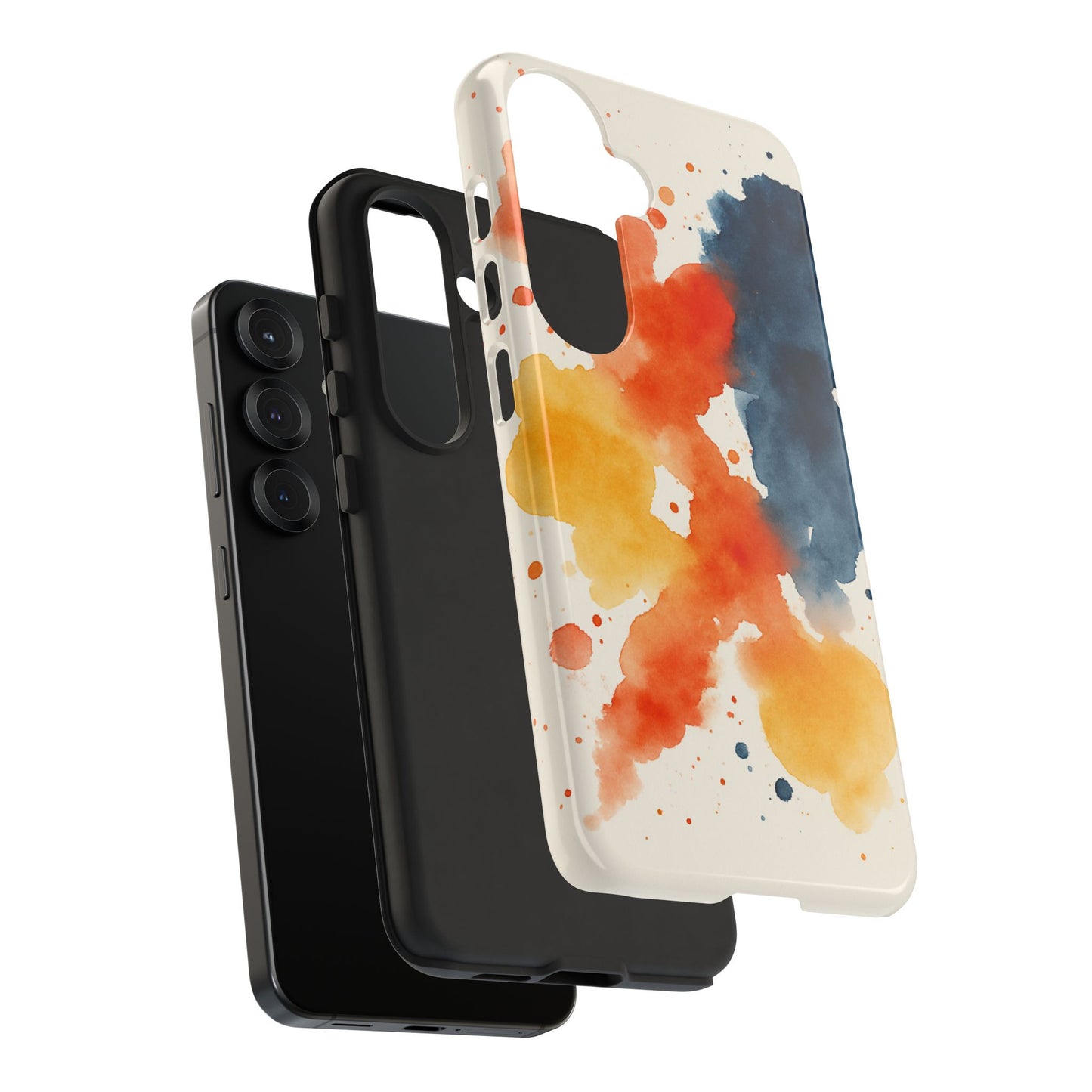 Watercolor Phone Case - Abstract Design, Tough Cases for Men & Women, Stylish Gift, Artistic Accessory for All Occasions