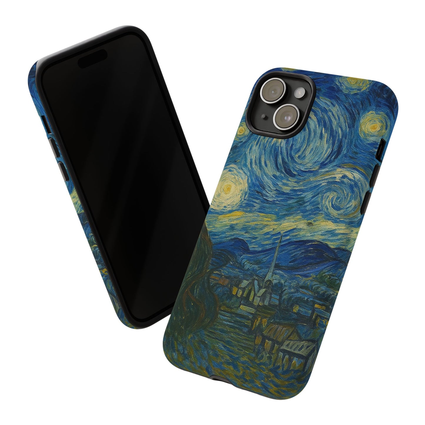 Starry Night Phone Case, Artistic Cell Phone Cover, Gift for Art Lovers, Unique Phone Accessory, Birthday Gift for Him/Her, Tough Cases